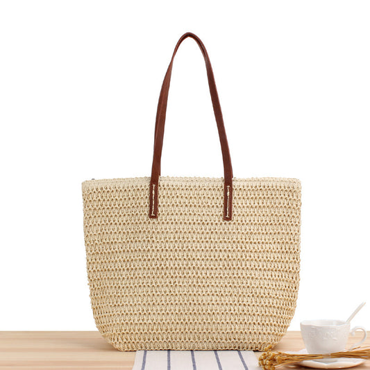 StrawStraw Handbags Straw Woven Tote